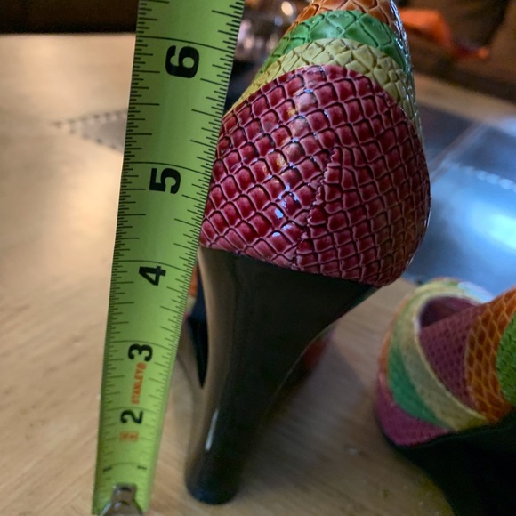 Nadara Multi Color Heels - Picture 6 of 6